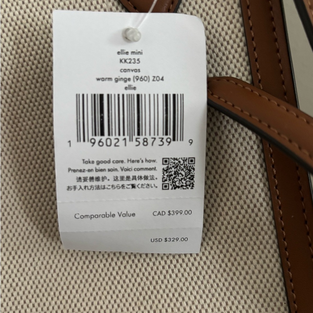 Kate Spade Ellie Canvas Mini Tote - Picture 6 of 8